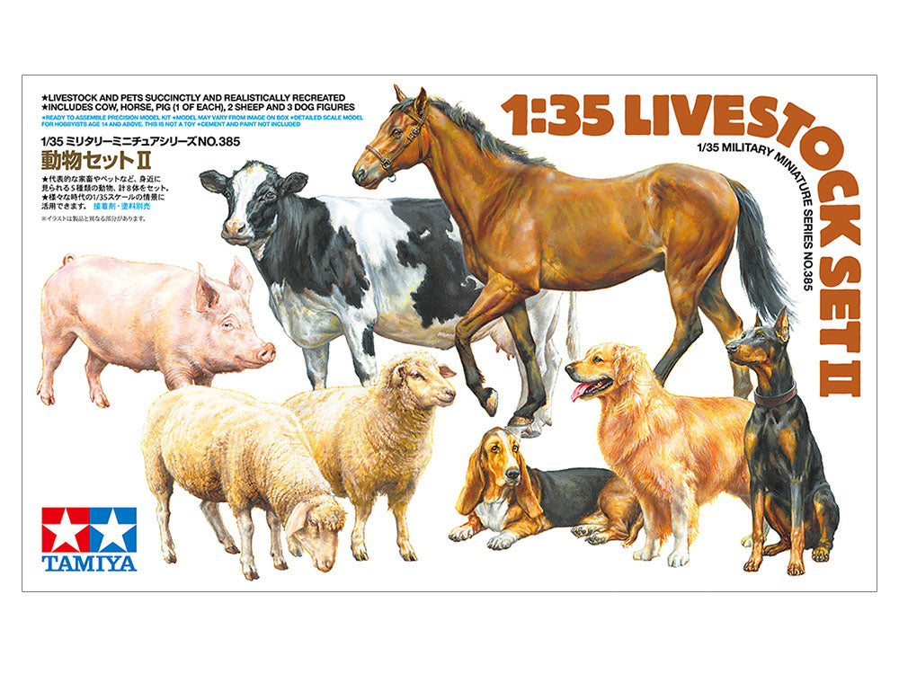 Tamiya Livestock Set II (1:35)