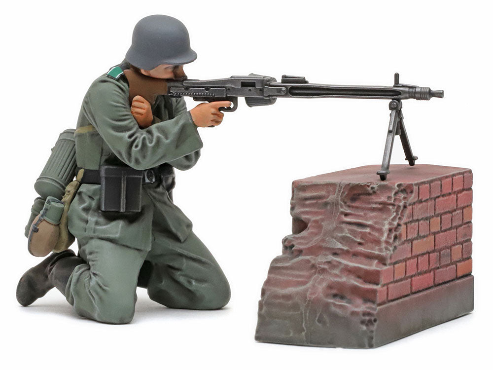 Tamiya Military Miniatures German Machine Gun Team (Mid-WWII) (1:35)