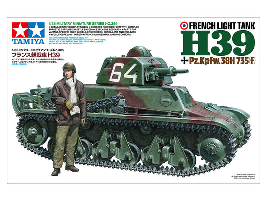 Tamiya French Light Tank H39 Pz.Kpfw.38H 735(f) (1:35)