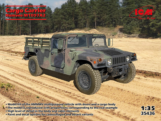 ICM Humvee M1097A2 Cargo Carrier (1:35)