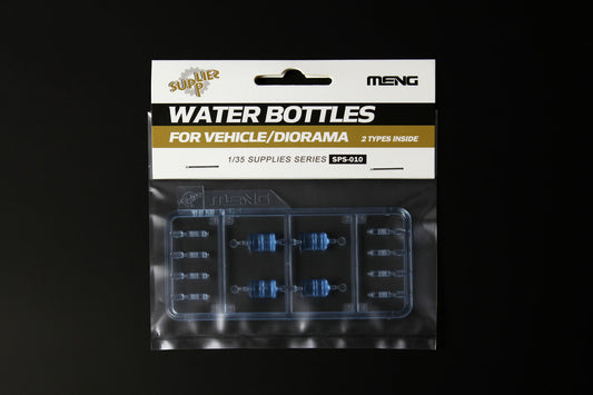 Meng Model Water Bottles for Vehicle/Diorama - 2 Types (1:35)