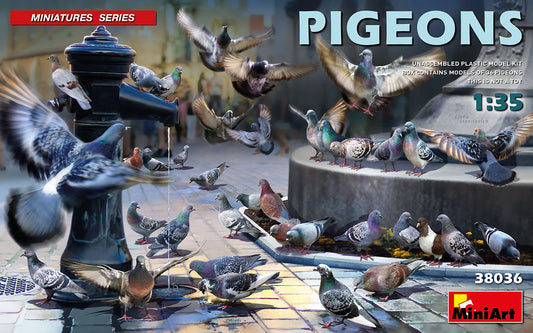 MiniArt Pigeons (1:35)