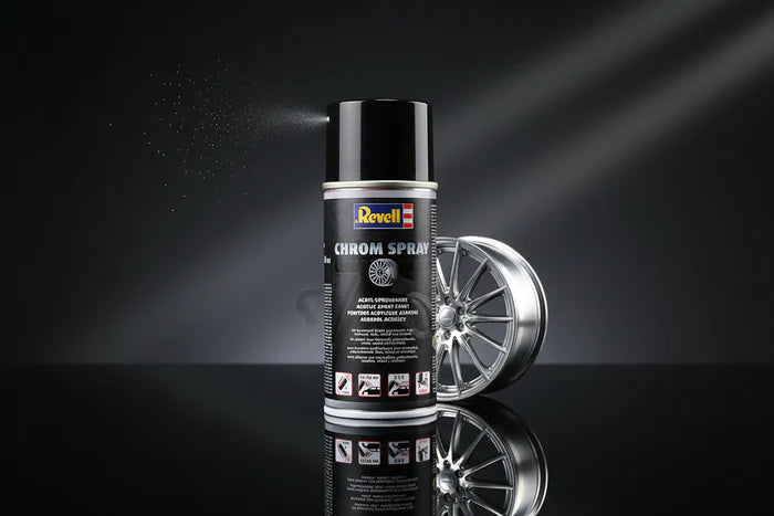 Revell Acrylic Spray Paint - Chrome (150ml)