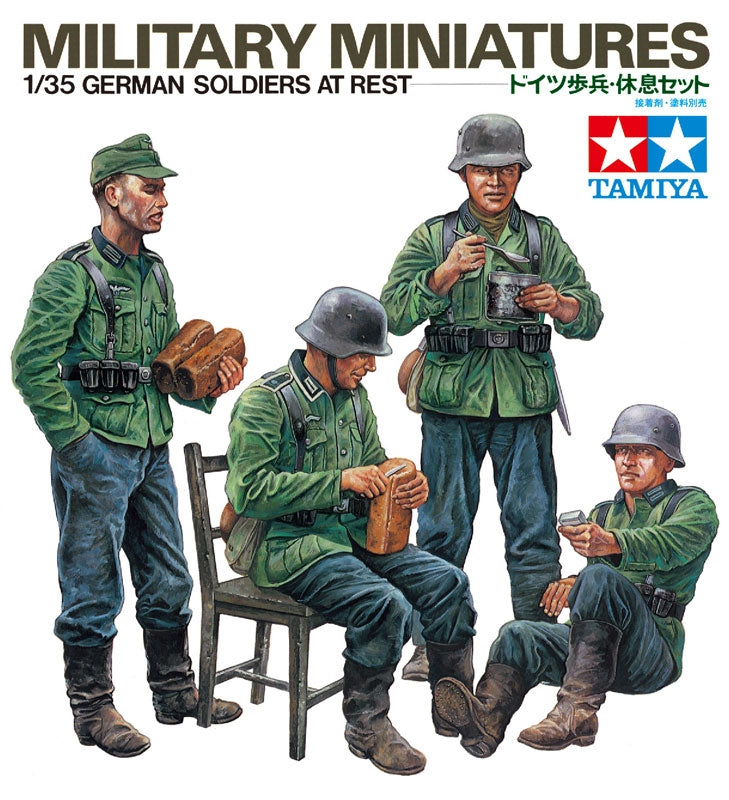 Tamiya German Soldiers at Rest (1:35)