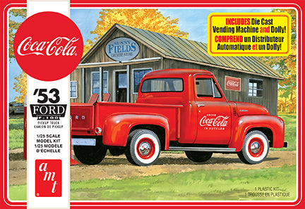 AMT Coca Cola 1953 Ford F-100 Pickup Truck (1:25)