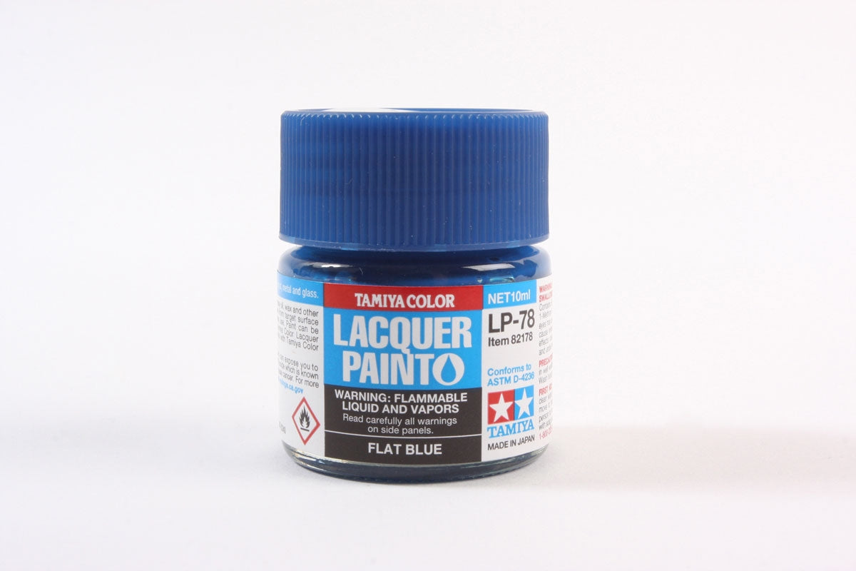 Tamiya Lacquer - LP-78 Flat Blue (10ml)