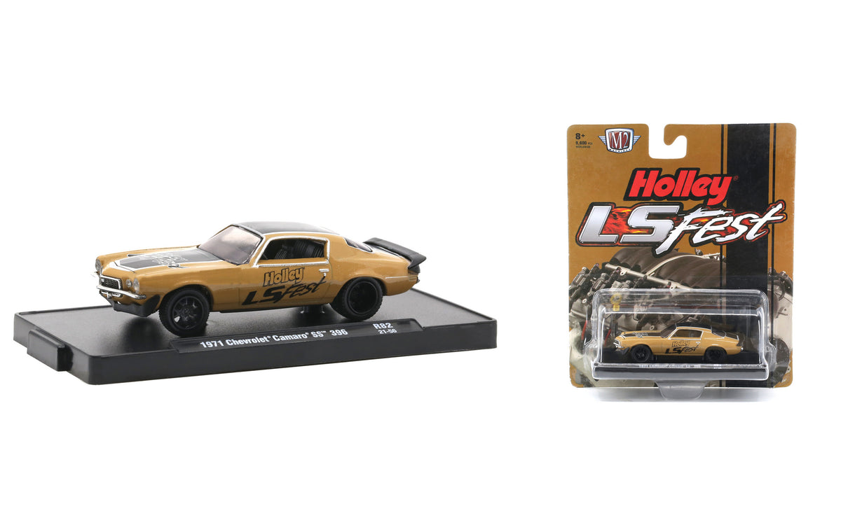 M2 Machines Holley 1971 Chevrolet Camaro SS 396 (1:64)