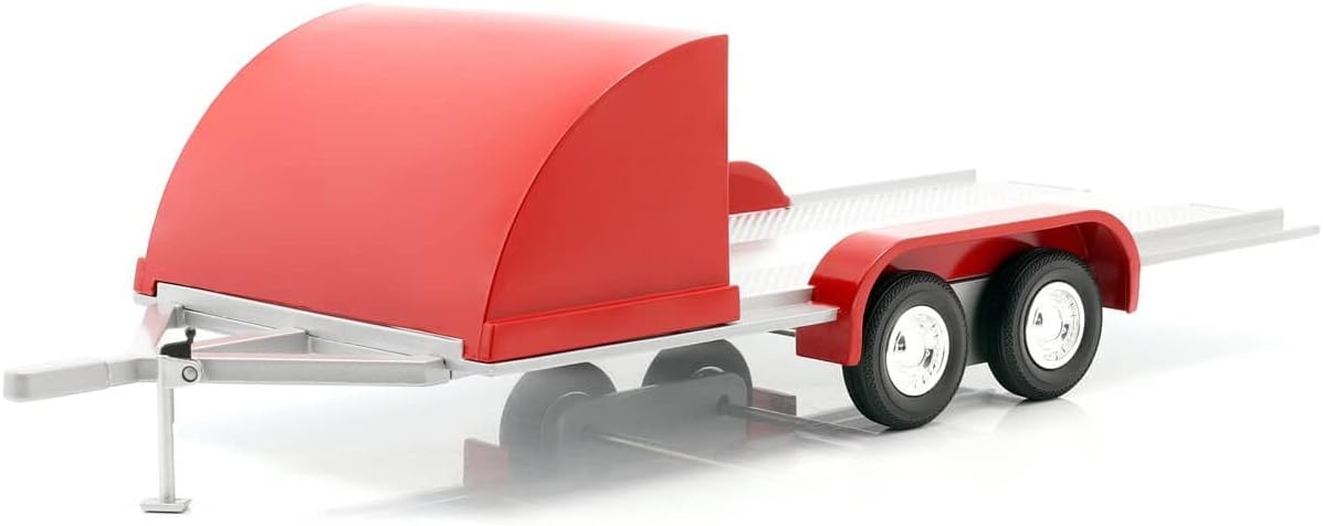Auto World Four Wheel Open Car Hauler (1:18)