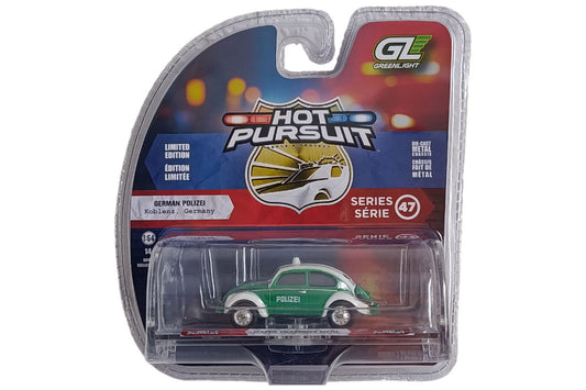 Greenlight Hot Pursuit German Polizei Classic Volkswagen Beetle (1:64)