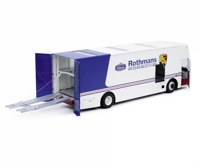 Schuco Mercedes-Benz Renntransporter "Rothmans" (1:18)