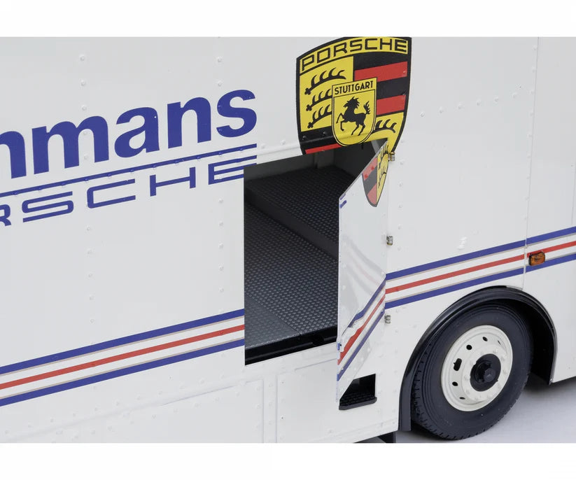 Schuco Mercedes-Benz Renntransporter "Rothmans" (1:18)