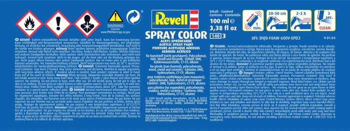 Revell Spray Color Acrylic Spray Paint - Gloss Clear (100ml)
