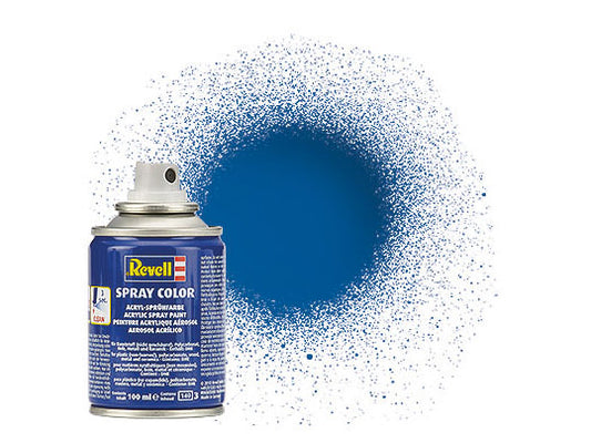 Revell Spray Color Acrylic Spray Paint - Gloss Blue (100ml)