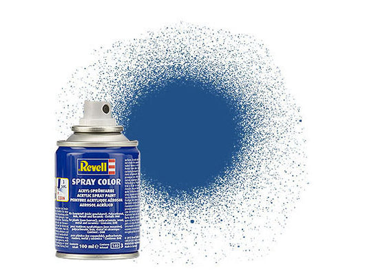 Revell Spray Color Acrylic Spray Paint - Matt Blue (100ml)