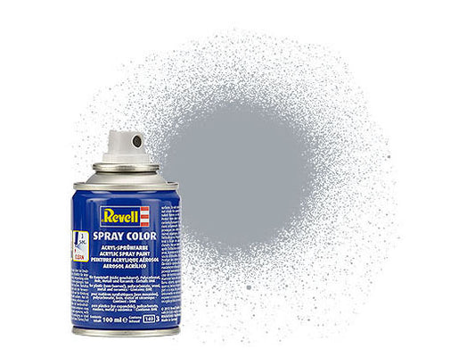 Revell Spray Color Acrylic Spray Paint - Metallic Silver (100ml)