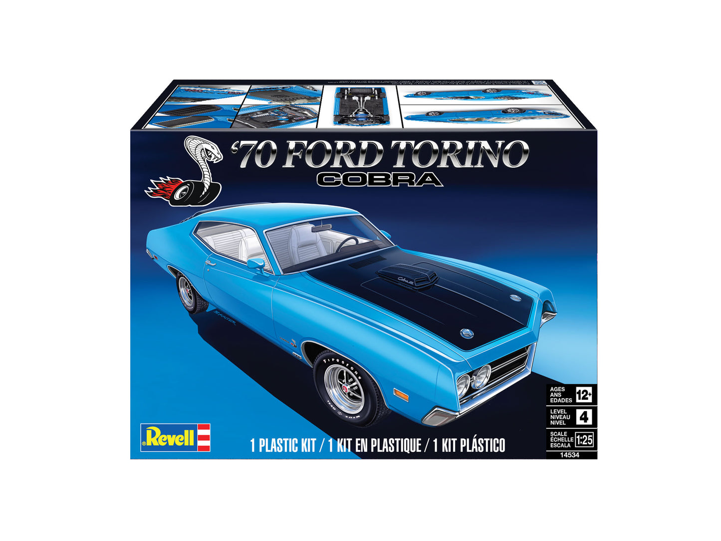 Revell 1970 Ford Torino Cobra (1:25)