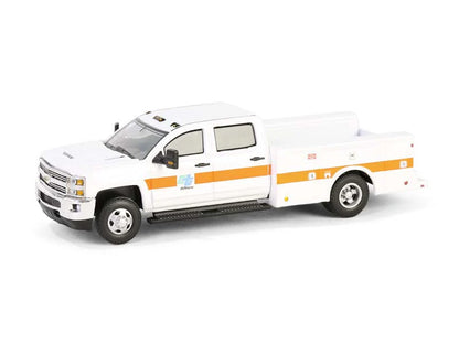 Greenlight 2016 Chevrolet Silverado HD 3500 Dually Service Bed - CalTrans (1:64)