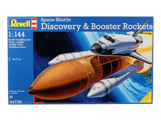 Revell Space Shuttle Discovery & Booster Rockets (1:144)
