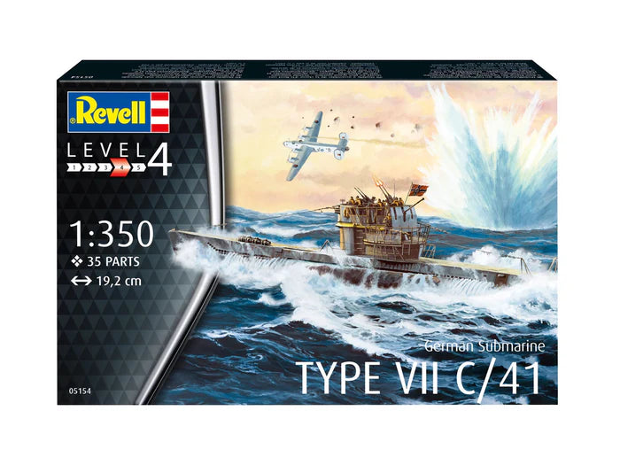 Revell German Submarine Type VII C/41 (1:350)