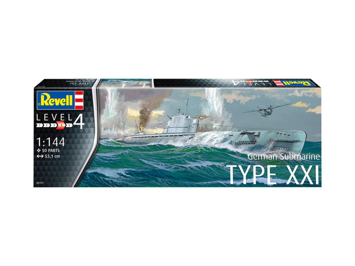 Revell German Submarine Type XXI (1:144)