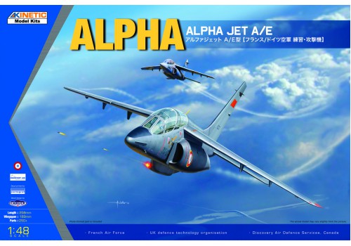 Kinetic Model Kits Alpha Jet A/E (1:48)