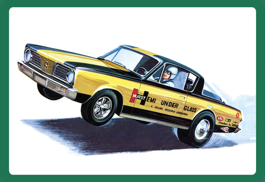 AMT 1966 Barracuda Hurst HEMI Under Glass Funny Car (1:25)