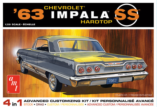 AMT 1963 Chevy Impala SS Hardtop (1:25)