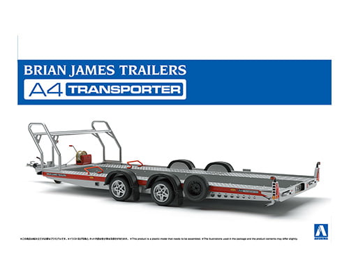 Aoshima Brian James Trailers A4 Transporter (1:24)