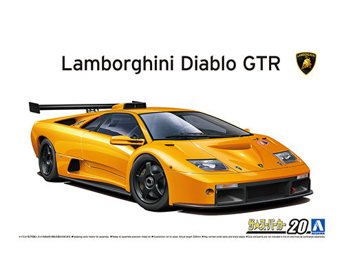 Aoshima 1999 Lamborghini Diablo GTR (1:24)