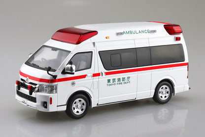 Aoshima Snap Kit Toyota Himedic Ambulance (1:32)
