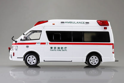 Aoshima Snap Kit Toyota Himedic Ambulance (1:32)