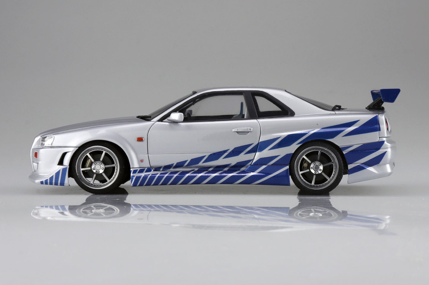 Aoshima Fast & Furious Nissan R34 Skyline GT-R (1:24)