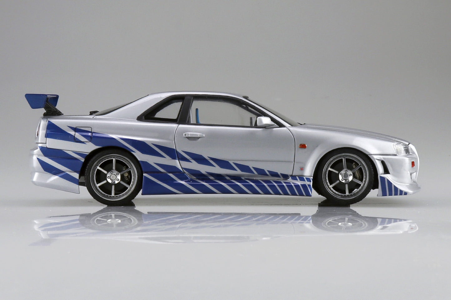 Aoshima Fast & Furious Nissan R34 Skyline GT-R (1:24)