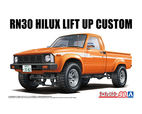 Aoshima Toyota RN30 Hilux Lift Up Custom (1:24)