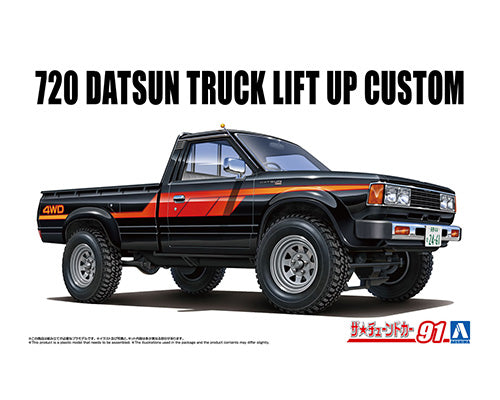 Aoshima 720 Datsun Truck Lift Up Custom (1:24)