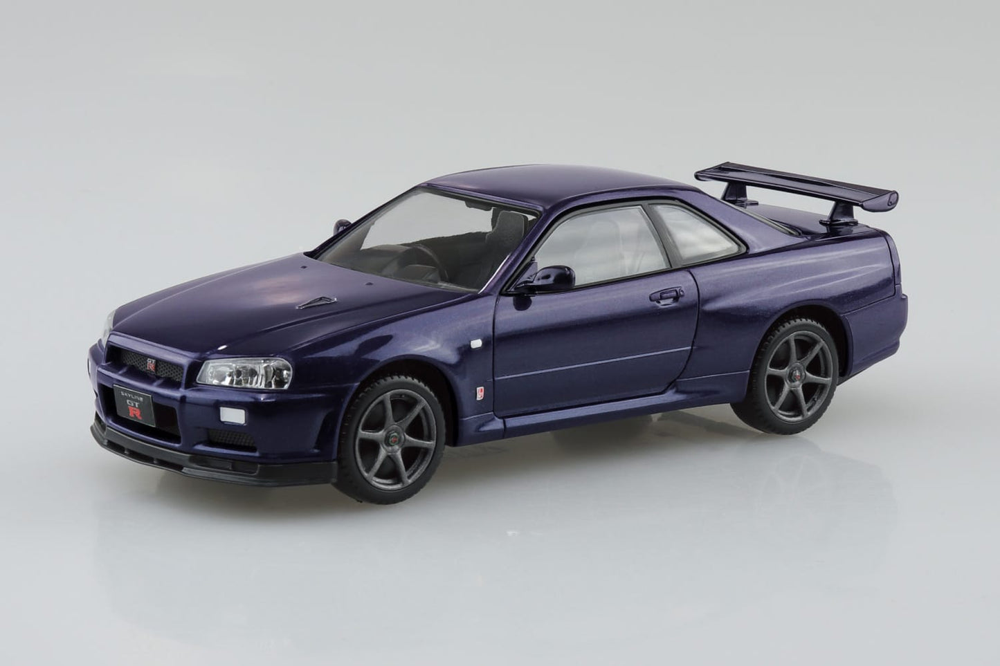 Aoshima Snap Kit Nissan R34 Skyline GT-R - Midnight Purple (1:32)
