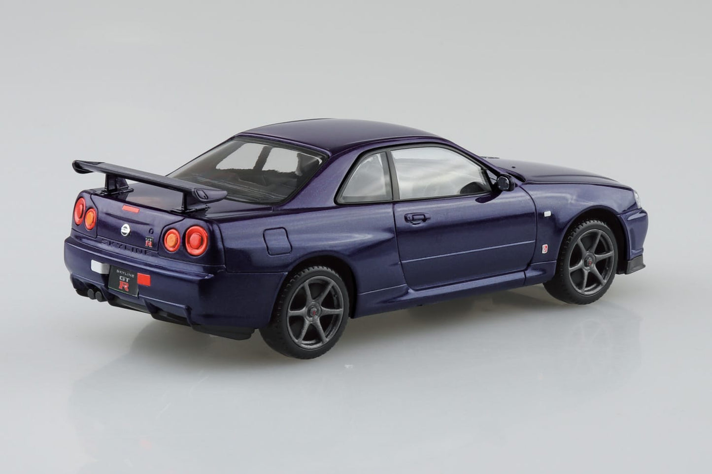 Aoshima Snap Kit Nissan R34 Skyline GT-R - Midnight Purple (1:32)