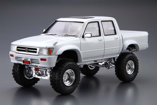 Aoshima 1994 Toyota Hilux LN107 Double Cab Lift-Up (1:24)