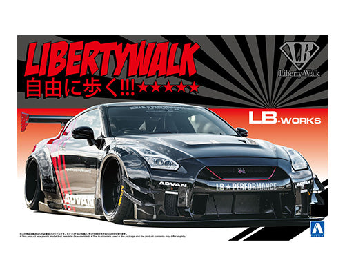 Aoshima LB.Works Nissan R35 GT-R Type 2 Ver.2 (1:24)