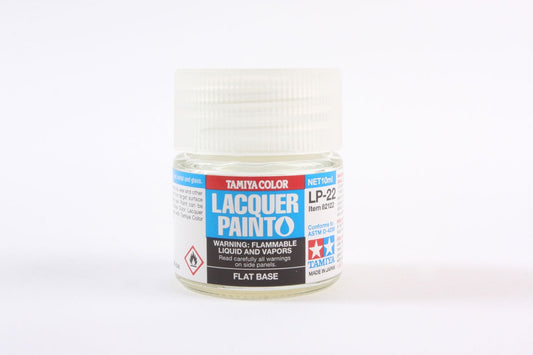 Tamiya Lacquer - LP-22 Flat Base (10ml)