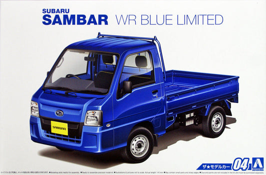 Aoshima Subaru Sambar WR Blue Limited (1:24)