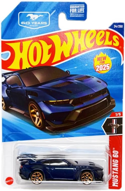 Hot Wheels Mustang 60 Ford Mustang GTD (1:64)