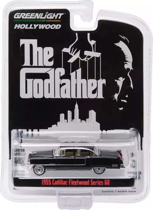 Greenlight GL Hollywood The Godfather 1955 Cadillac Fleetwood Series 60 (1:64)