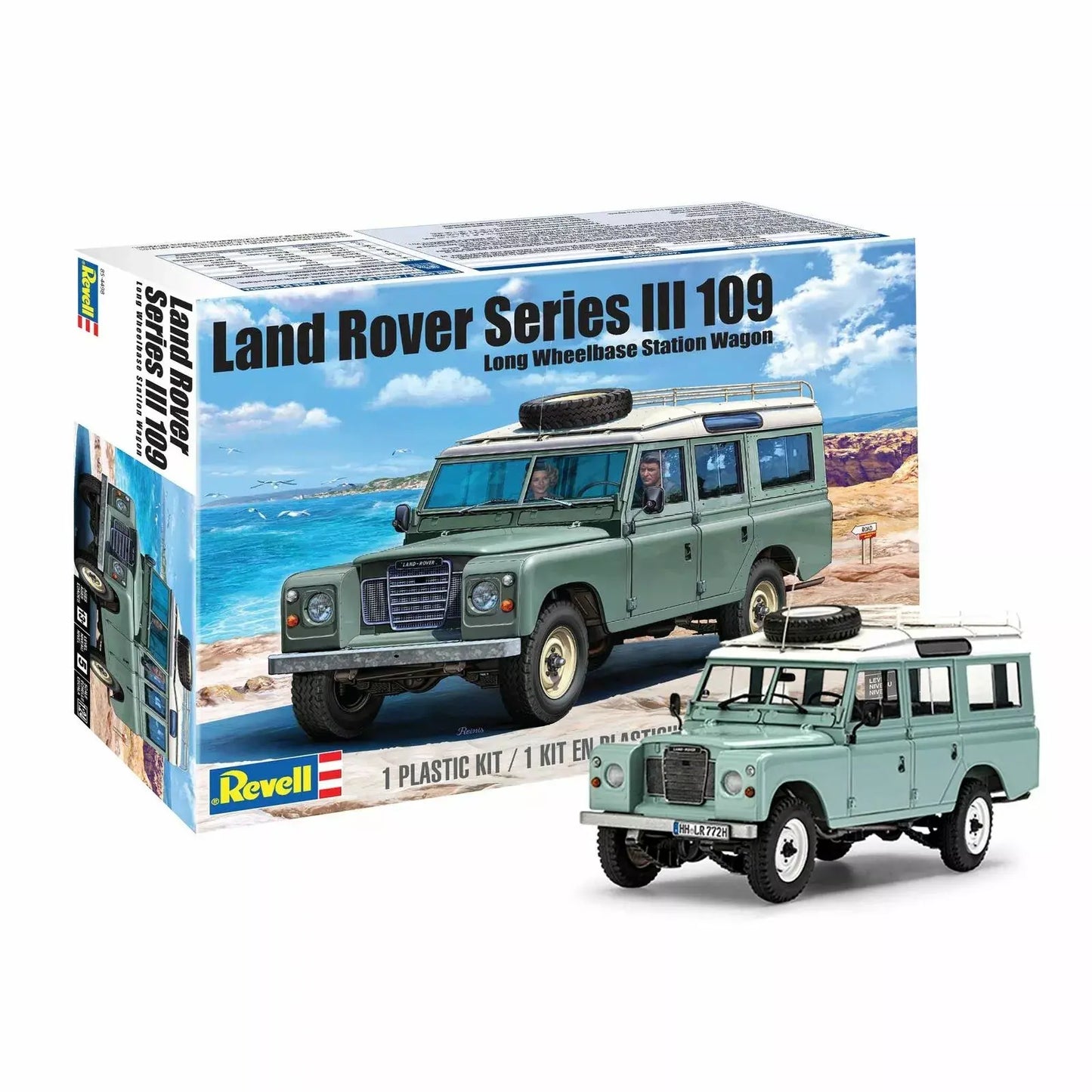 Revell Land Rover Series III 109 Long Wheelbase Station Wagon (1:24)
