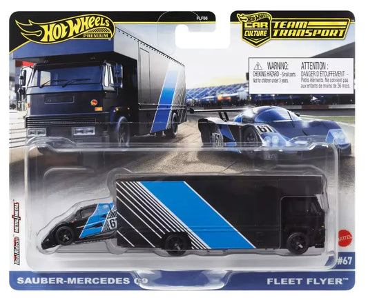 Hot Wheels Car Culture Team Transport Sauber-Mercedes C9 Fleet Flyer (1:64)