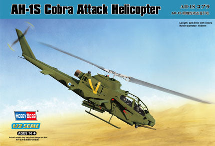 Hobby Boss AH-1S Cobra Attack Helicopter (1:72)
