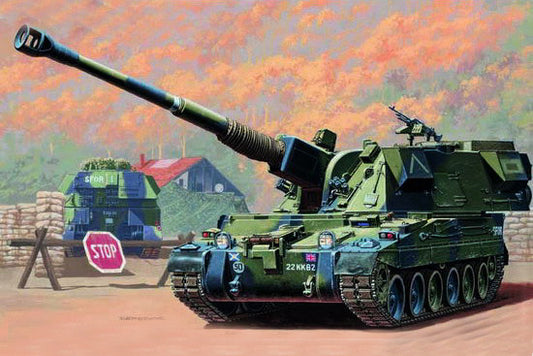 Trumpeter British 155mm AS-90 Self-Propelled Howitzer (1:35)