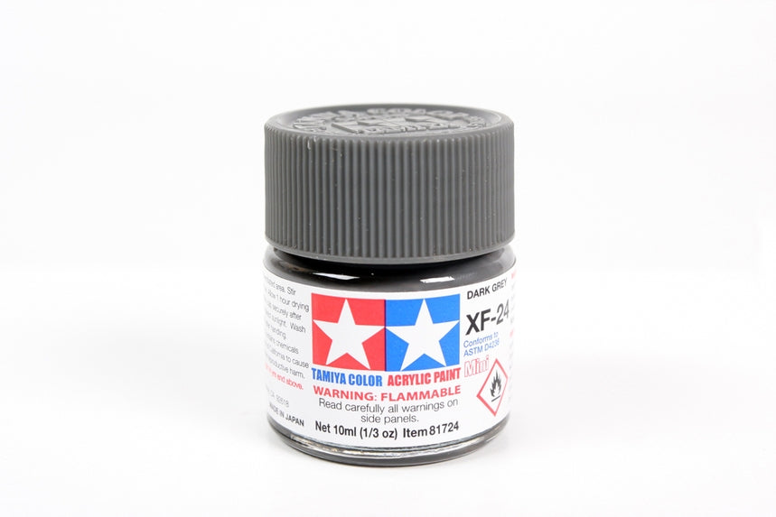 Tamiya Acrylic Mini XF-24 Dark Grey (10ml)