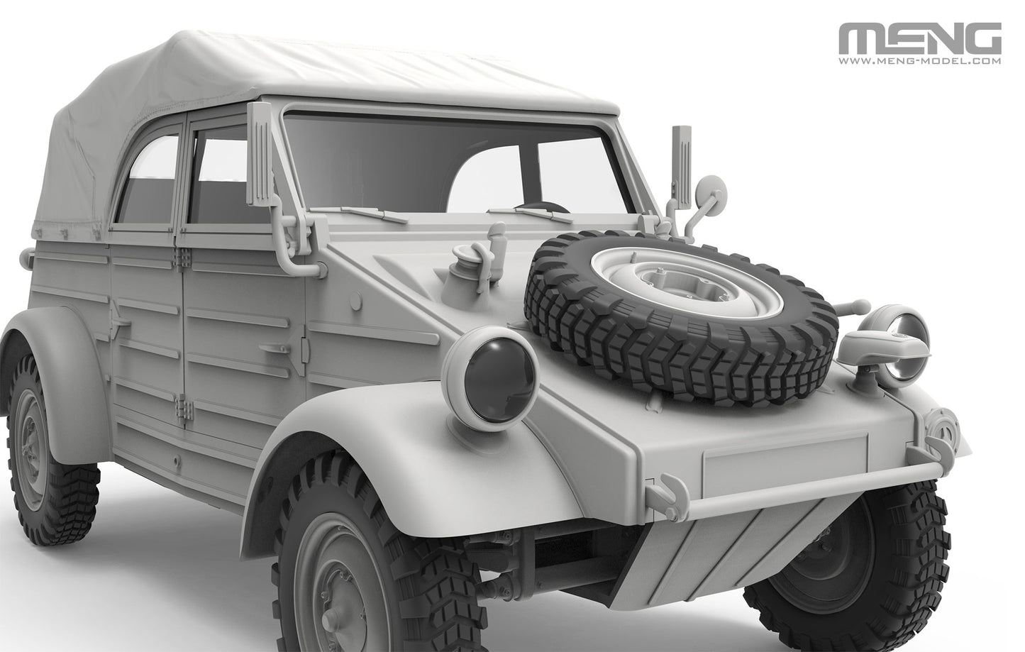 Meng Model German Pkw.K1 Kübelwagen Type 82 (Eastern Front) (1:35)