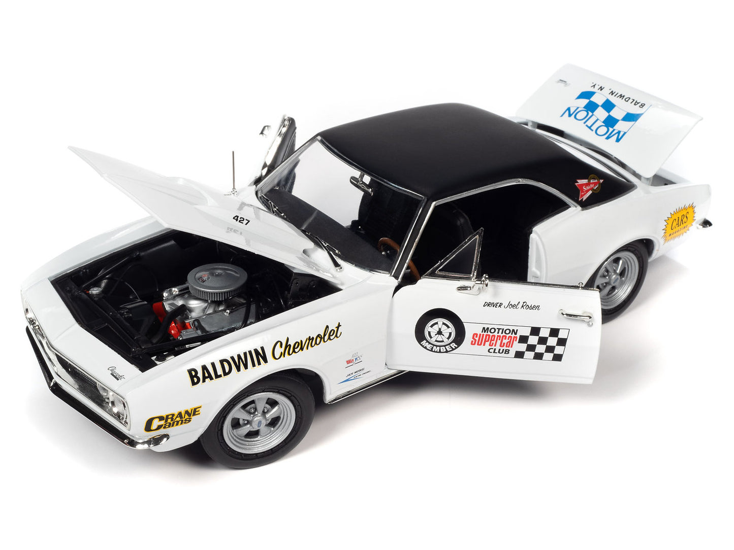 Auto World 1967 Baldwin Motion Camaro SS 427 (1:18)